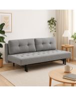 Wilton-vuodesohva 3-istuttava harmaa