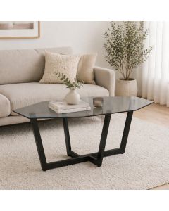 Andorra-sohvapöytä musta